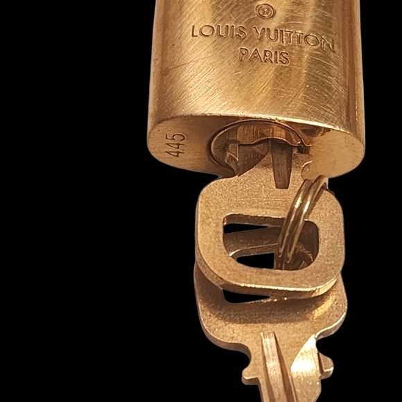 Louis Vuitton Gold Padlock #445 - Picture 2 of 5